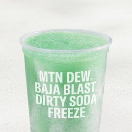 Baja Blast Dirty Soda Freeze