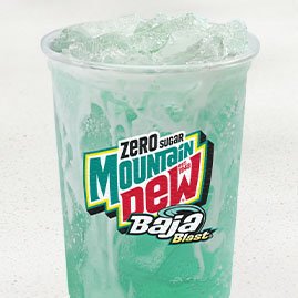 Baja Blast Zero Dirty Soda