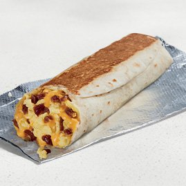 Cheesy Toasted Burrito Bacon