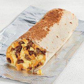 Cheesy Toasted Burrito Sausage