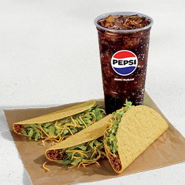 Crunchy Tacos Combo