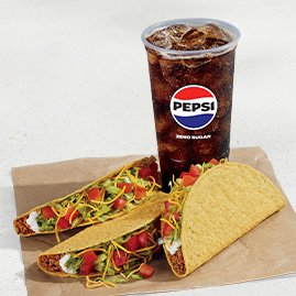 Crunchy Tacos Supreme Combo
