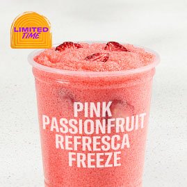 Pink Passionfruit Refresca Freeze