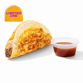 Shredded Beef Dipping Taco